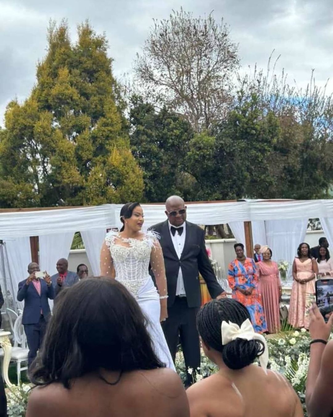 Businessman Phillip Chiyangwa Marries Long Time Partner Sarah Frankis