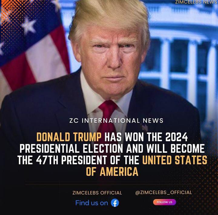 Donald Trump Elected 47th President of the United States in Historic ...